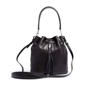Elizabeth and James Cynnie Mini Belted Bucket Bag